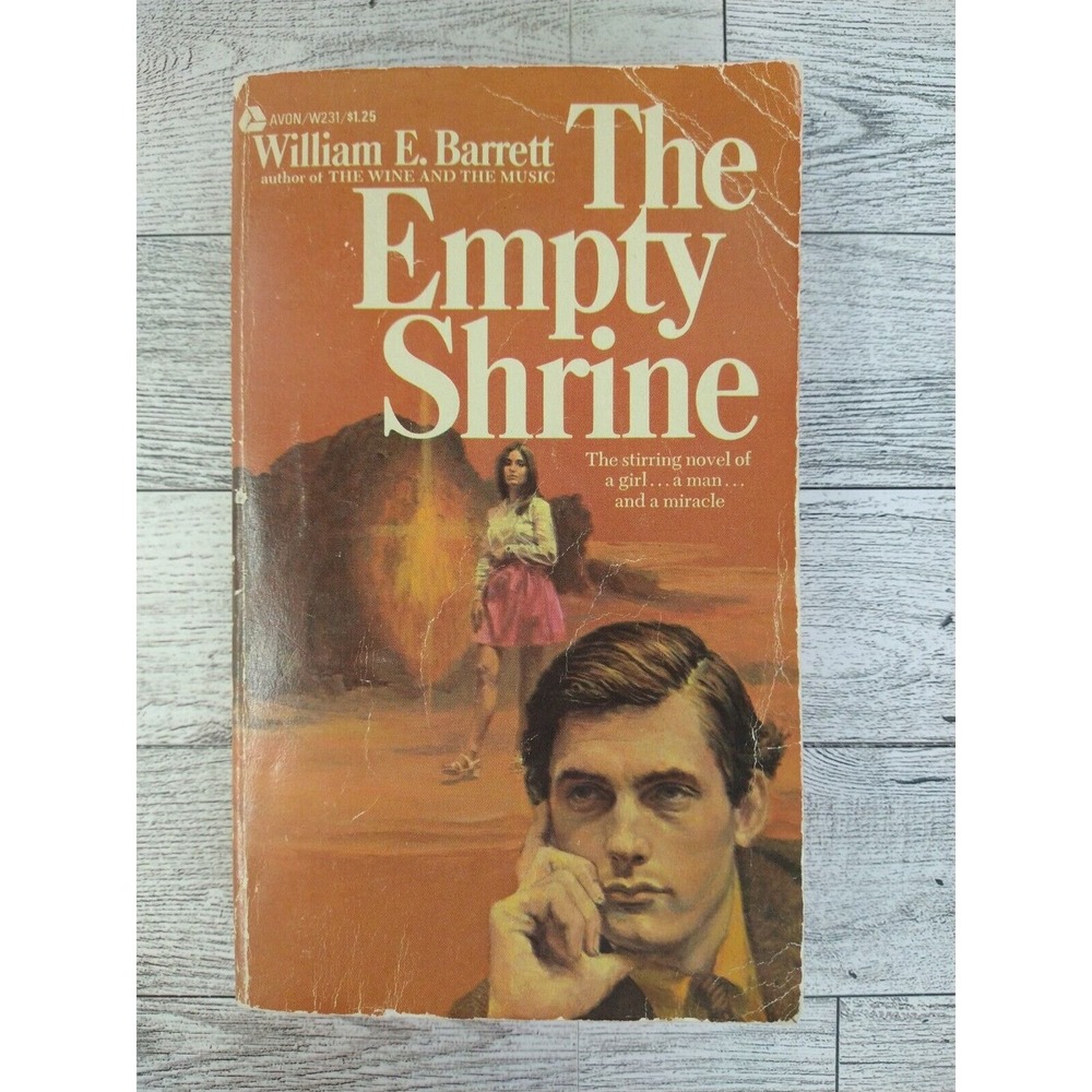 The Empty Shrine by William E Barrett 1970 First Avon Printing Fiction Paperback